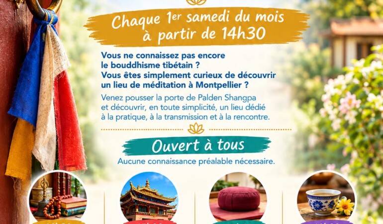 Découverte du temple, 1er samedi du mois